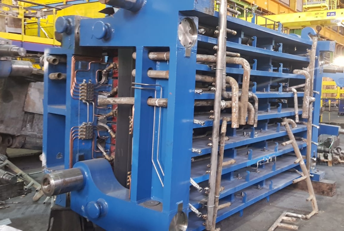 Structure de segment de coulée continue