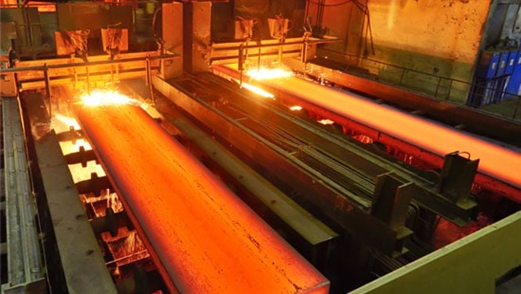 Continuous casting machine in steel plant